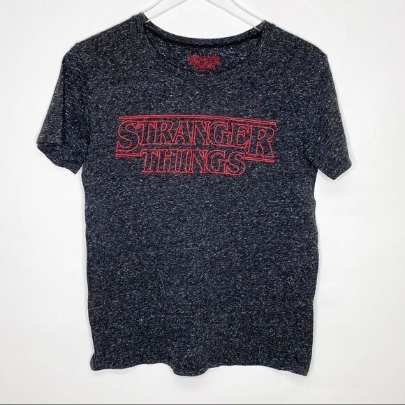 Stranger Things Grey Short Sleeve Tee Large - Picture 3 of 6